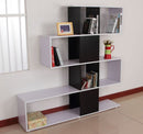 Libreria da Ufficio in legno 124.5x30x144 cm -5