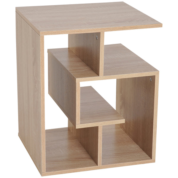 sconto Libreria a 3 livelli in Legno Rovere 45x40x55 cm