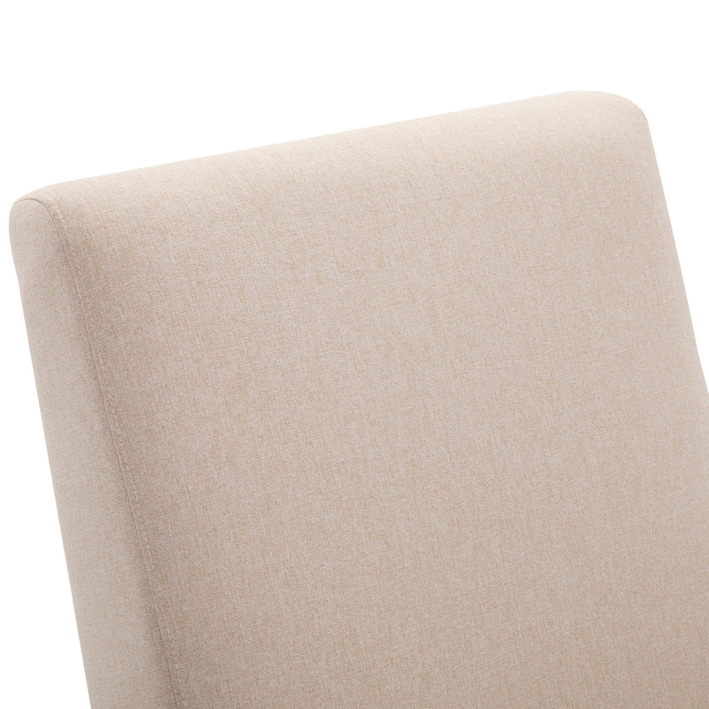 Poltrona a Dondolo 63,5x115x93 cm in Legno Beige – acquista su Giordano Shop