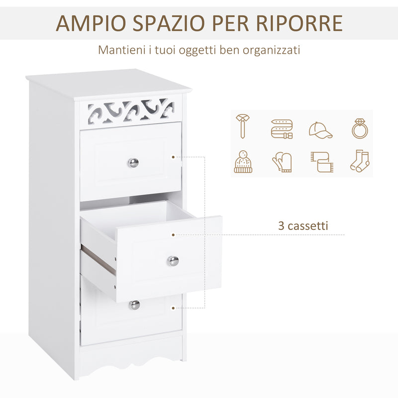 Mobiletto Bagno con Ruote 30x32x87 cm in MDF Grigio e Legno – acquista su  Giordano Shop