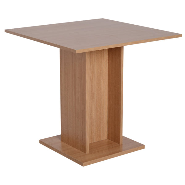 acquista Tavolo da Pranzo Design Moderno in Legno 80x80x76.5 cm