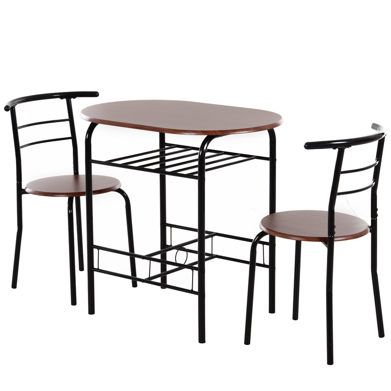 Set Tavolo Alto 80x50x90 cm e 2 Sgabelli Nero e Quercia – acquista su  Giordano Shop