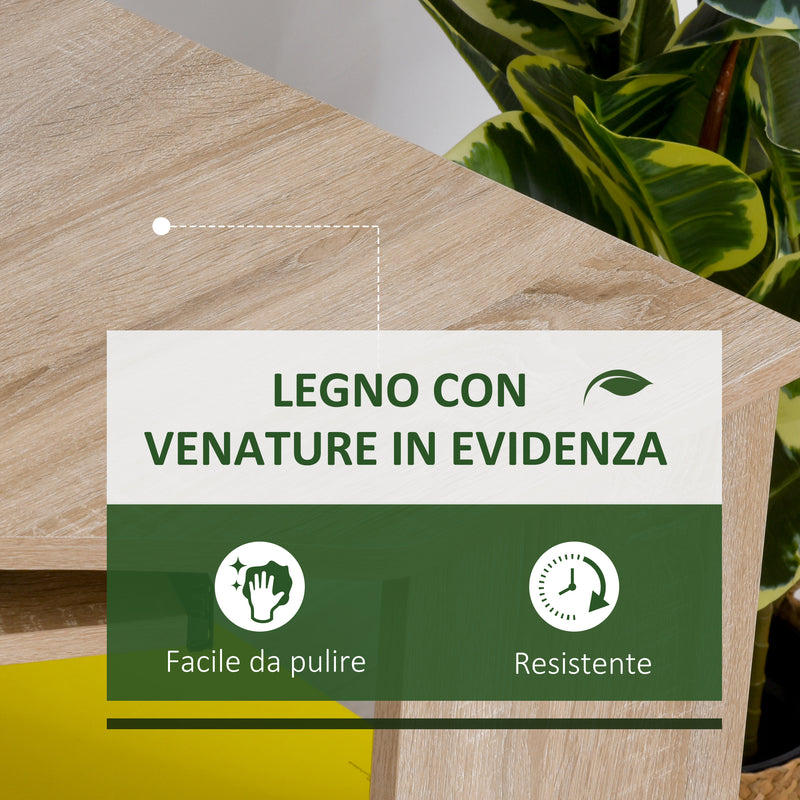 Scrivania da Ufficio ad Angolo Porta PC 120x70x75 cm in Legno – acquista su  Giordano Shop