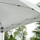 Gazebo Pop-up Impermeabile Bianco 3x3m -8