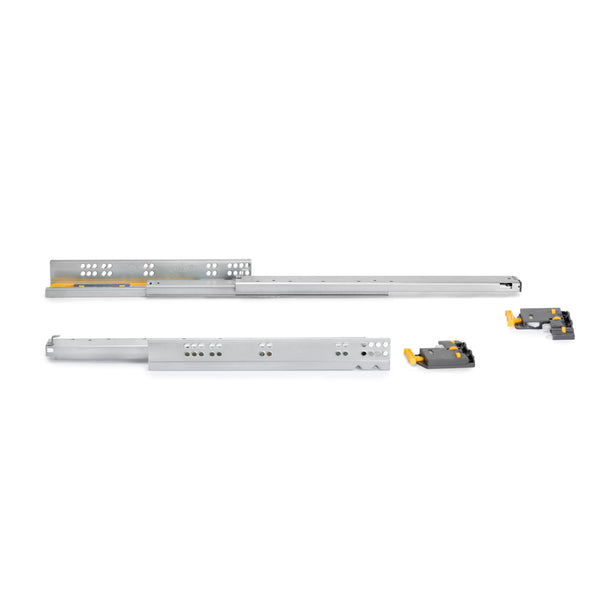 Set 10 Guide Cassetto con Estrazione Soft 440 mm in Acciaio Emuca Bianco online