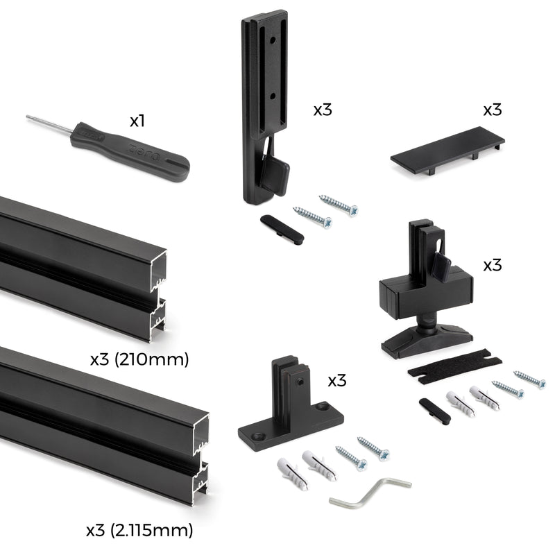 Contenitore stagno in alluminio EDAK rack per strumenti dim. cm. 52x35x91