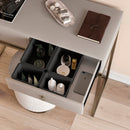 Contenitori Organizer Cassetti da Bagno 4 Cubi in Tecnoplastica Emuca Tidy Grigio Antracite-4