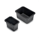 Contenitori Organizer Cassetti da Bagno 4 Cubi in Tecnoplastica Emuca Tidy Grigio Antracite-7