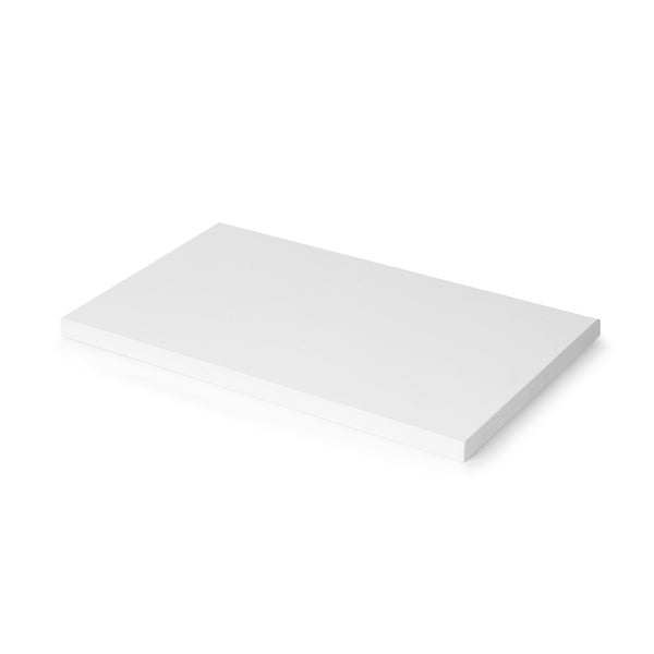 Piano D’Appoggio per Tavoli 900x500 mm in Legno Emuca Bianco sconto