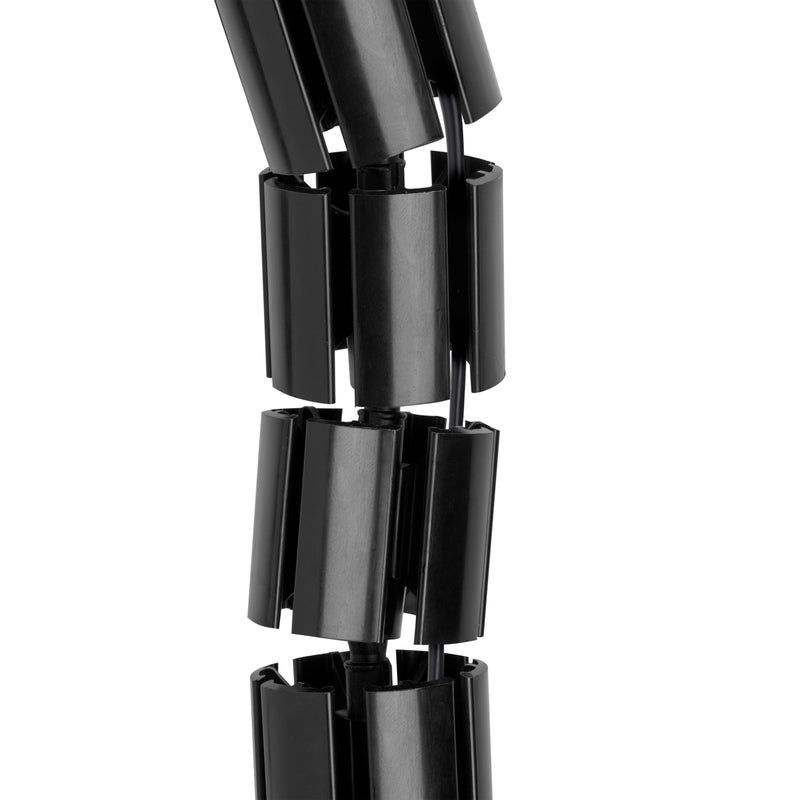 Colonna Passacavi in Tecnoplastica Emuca Hexa Nero-8