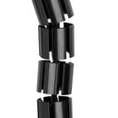 Colonna Passacavi in Tecnoplastica Emuca Hexa Nero-9