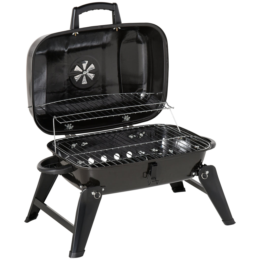 Barbecue a Carbone Carbonella Portatile Pieghevole in Ferro Nero – acquista  su Giordano Shop