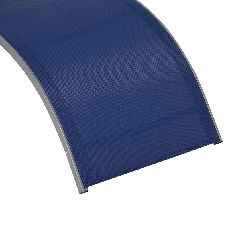 Lettino Prendisole Pieghevole da Giardino 66x164x84,5 cm in Alluminio e  Textilene Blu – acquista su Giordano Shop