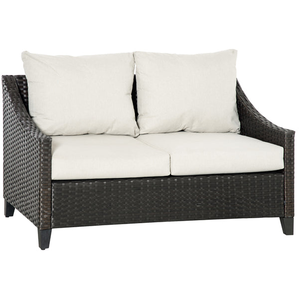 Divano 2 Posti da Giardino 132x70x74 cm in Rattan PE Marrone online