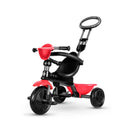 Triciclo a Spinta per Bambini con Maniglione Direzionabile Qplay Cosy Rosso-2