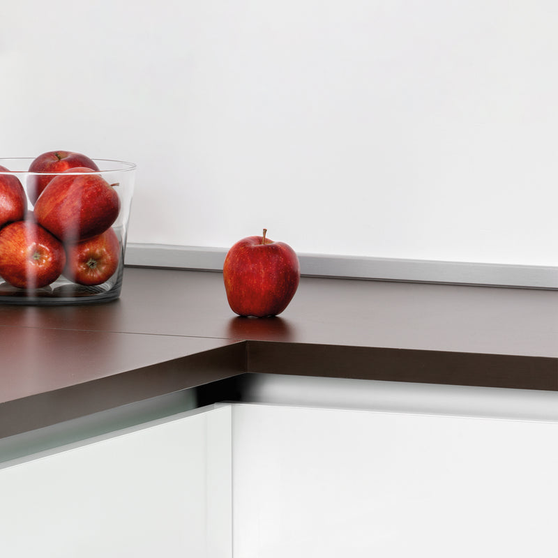 Alzatina Rettangolare per Piano Cucina 4,7m in Plastica Emuca Anodizzato  Satinato – acquista su Giordano Shop