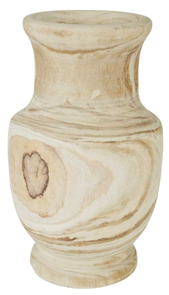 online Vaso anfora in legno grande cm Ø27xh48