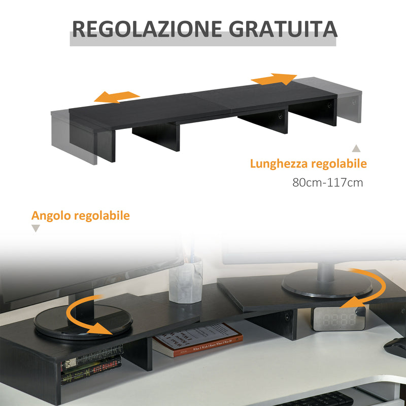 Supporto Rialzo per Portatile PC 24x23,7x13,5 cm in Alluminio