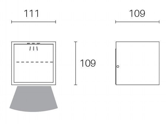 Applique da Esterno a LED 9W 3000K Sovil Bianco-2