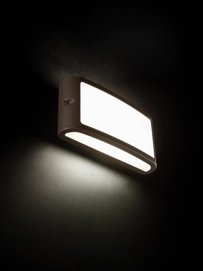 Applique da Esterno a LED 10W 3000K Sovil Marrone-4