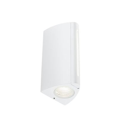 sconto Applique da Esterno a LED 8W+4W 4000K Sovil Bianco