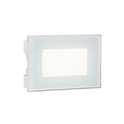 Lampada Segna Passo Rettangolare da Incasso a Parete a LED 3W 4000K Sovil Bianco sconto