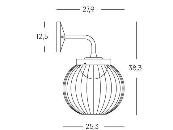 Applique da Esterno a LED 20W 4000K Sovil Bianco-2