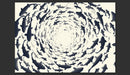 Fotomurale - Fish Swirl 400X280 cm Carta da Parato Erroi-2