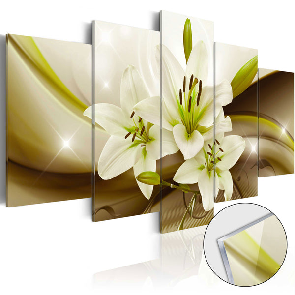 Quadro Su Vetro Acrilico - Modern Lily 100x50cm Erroi acquista