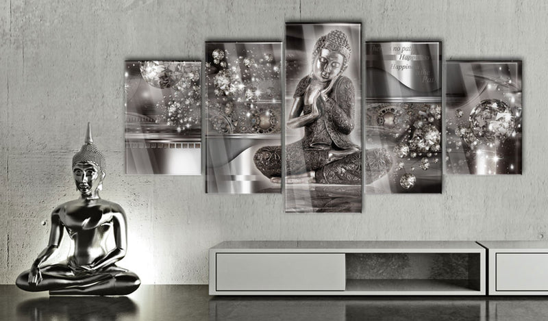 Quadro Su Vetro Acrilico - Silver Serenity 100x50cm Erroi – acquista su  Giordano Shop