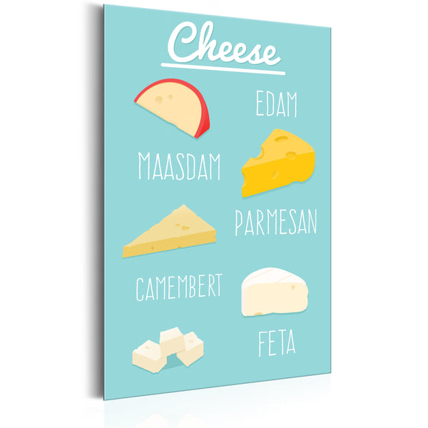 prezzo Targa In Metallo - Food - Cheese 31x46cm Erroi