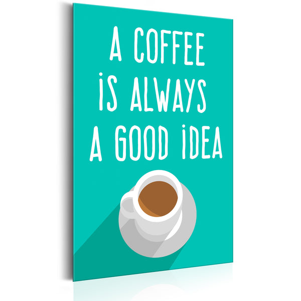 sconto Targa In Metallo - Coffee Lovers - Good Idea 31x46cm Erroi