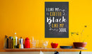 Targa In Metallo - Coffee Lovers - Black Like My Soul 31x46cm Erroi-2