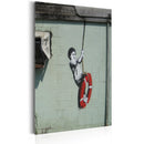 Targa In Metallo - Swinger, New Orleans - Banksy 31x46cm Erroi-1