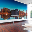 Carta da Parati Fotomurale - Skyline Of New York From The Water 450x270 cm Erroi-1