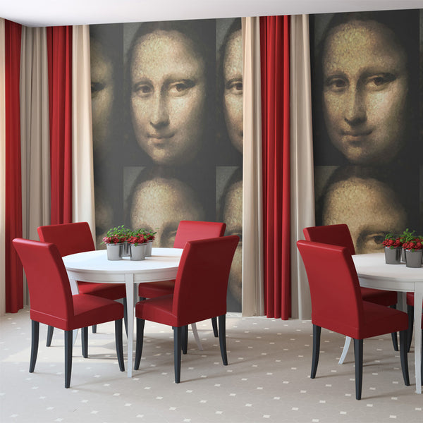 acquista Carta Da Parati Fotomurale - Ritratto Della Gioconda 450x270cm Erroi