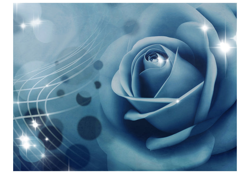 Carta da Parati Fotomurale - Blue Rose 200x154 cm Erroi-2