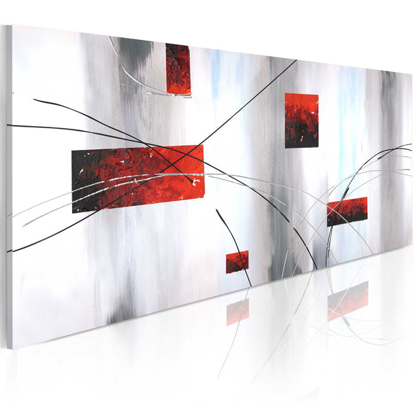 online Quadro Dipinto - Manifestazione Geometrica 100x40cm Erroi