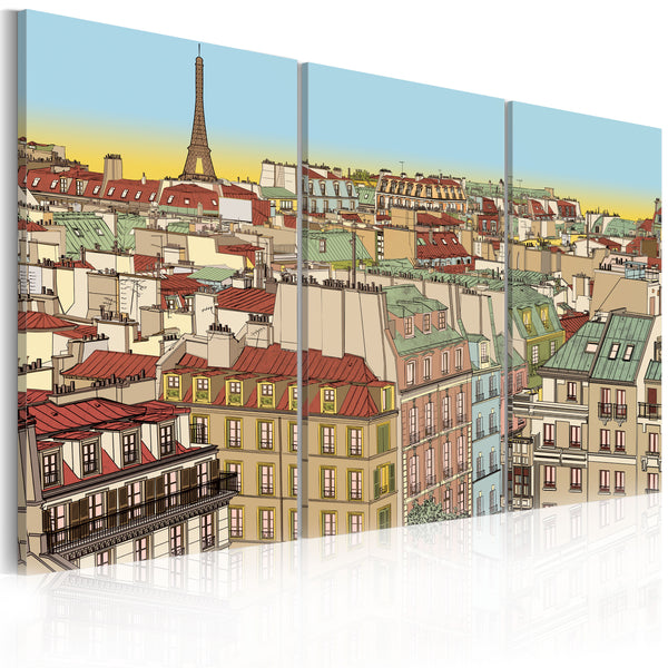 Quadro - Parigi Caramellosa Erroi prezzo