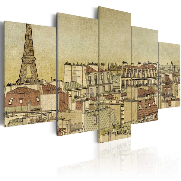 sconto Quadro - La Parigi Dei Secoli Passati Erroi