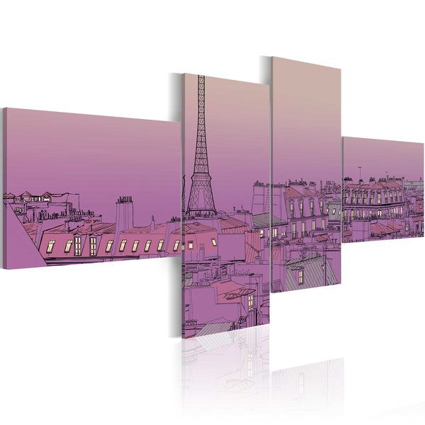 Quadro - Parigi Color Porpora Erroi online