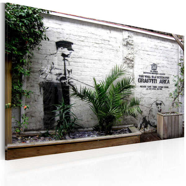 Quadro - Zona Graffiti Banksy Erroi online