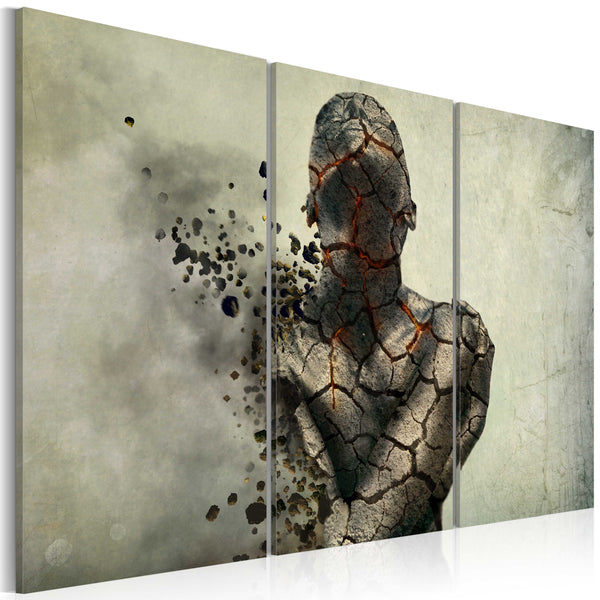 acquista Quadro - The Man Of Stone - Triptych Erroi