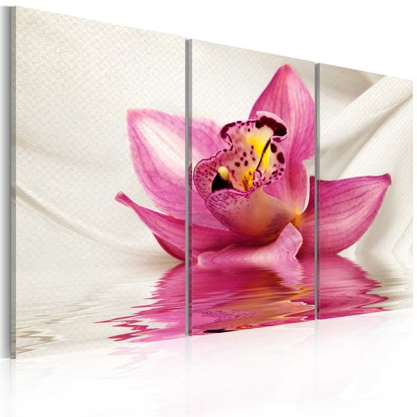 online Quadro - Unusual Orchid - Triptych Erroi