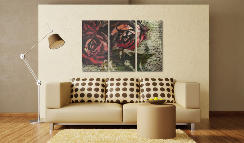 Quadro - Love Letter - Triptych Erroi-2