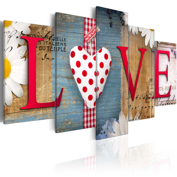 Quadro - Love - Handmade Erroi acquista