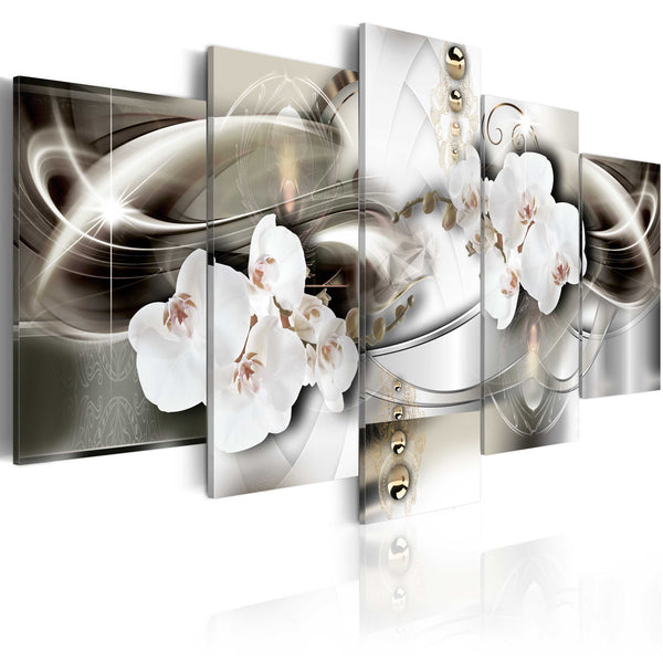 online Quadro - Orchidee Tra Onde D'Oro 100x50cm Erroi