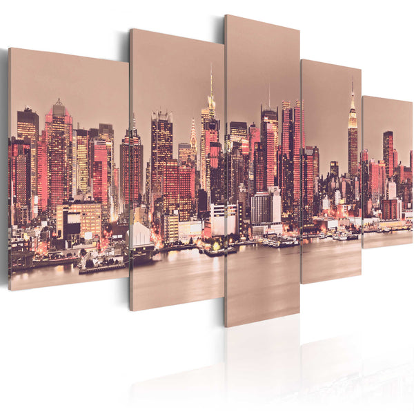 sconto Quadro - Ny - The City That Never Sleeps Erroi