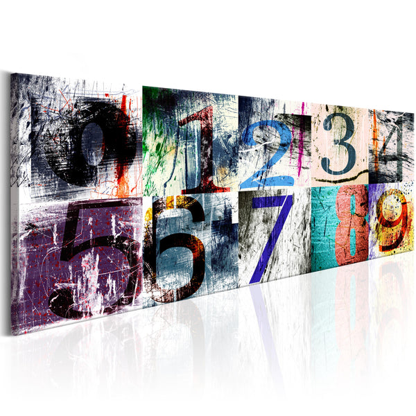 Quadro - Colourful Numbers Erroi prezzo