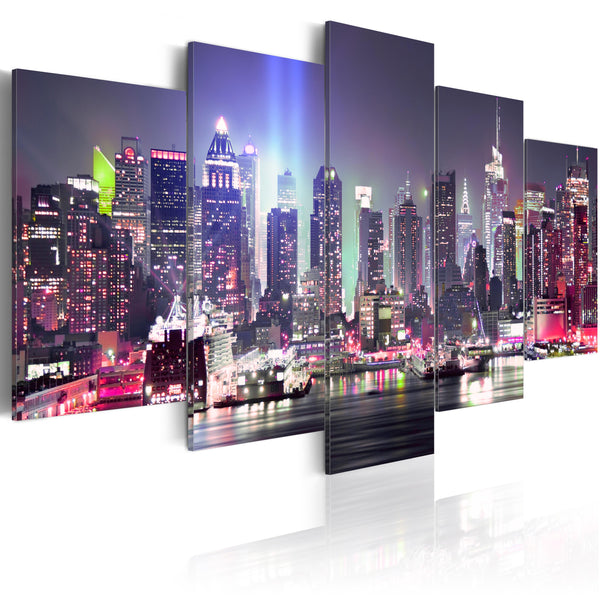 Quadro - Manhattan Di Notte Erroi sconto